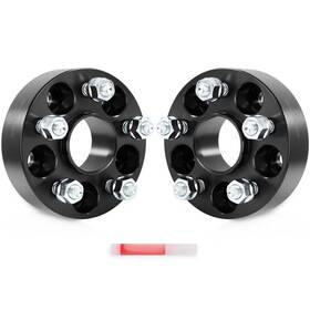 12407560 Luxfineparts 2x 5x100 1.5 Inch Hubcentric Wheel Spacers For 1995-2005 Chrysler Sebring Dodge Neon