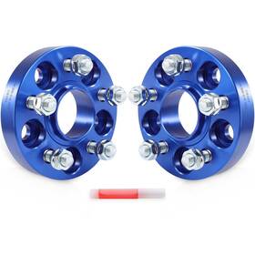 Luxfineparts 12407566 2pcs 12x1.25 1 Inch Hub Centric Wheel Spacers For Subaru Forester 1998-2018 5x100