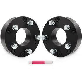 12407570 Luxfineparts 2pcs 2 Inch 6x5.5 5x5 Wheel Spacers Fits Cadillac Escalade 1999-2023 14x1.5 33mm