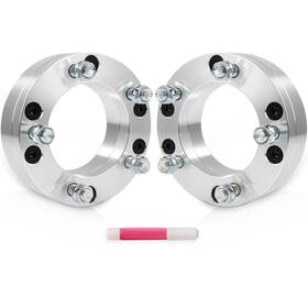 12407571 Luxfineparts 2pcs 2 Inch 5x5.5 6x5.5 Wheel Spacers Fit For Gmc Sierra 1500 1999-2023 32mm 14x1.5