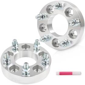 12407573 Luxfineparts 2pcs 1.25 Inch 5x4.75 5x4.5 Wheel Spacers Fit For 2002-2012 Jeep Liberty 1/2 33mm