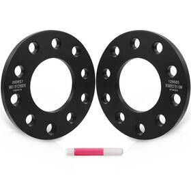 12407580 Luxfineparts 2pcs 5x127 1/2 Inch 12mm Wheel Spacers 5x120 For Bmw E28 E36 E90 E60 Jeep Jk Wj Wk