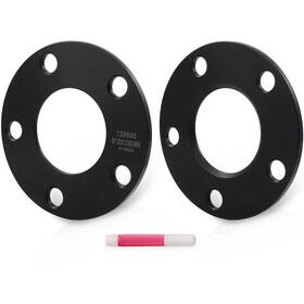 12407583 Luxfineparts 2pcs 5x112 1/4 Inch 6mm Wheel Spacers For Bmw Mercedes-benz Audi Volkswagen Models