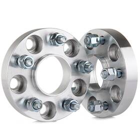 12407602 Luxfineparts 2x 5x114.3 1 Inch / 25mm Hub Centric Wheel Spacers For Hyundai Genesis Coupe Elantra