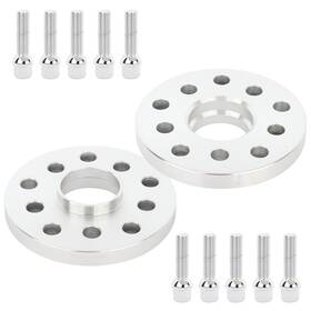 12407605 Luxfineparts 2pcs 14x1.5 17mm Hub Centric Wheel Spacers For Volkswagen Audi 5x100 Or 5x112