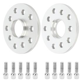 12407610 Luxfineparts 2pcs 14x1.5 10mm Hub Centric Wheel Spacers For Volkswagen Audi 5x100 Or 5x112