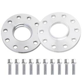 12407627 Luxfineparts 2pcs 5x130 15mm Hub Centric Wheel Spacers For Porsche 911 Cayenne Boxster Cayman