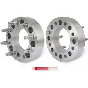 12407630 Luxfineparts 2pcs 14x1.5 2 Inch Wheel Spacers 8x6.5 For Chevrolet Silverado 2500 Hd Express