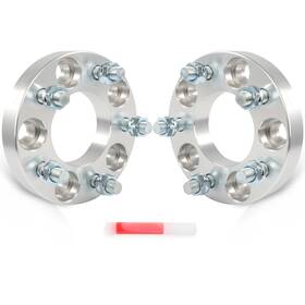 12432504 Luxfineparts 2x 1/2 Inch X20 Wheel Spacers 1 For 1987-2006 Jeep Wrangler 2006-2012 Liberty 5x4.5