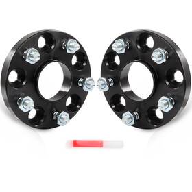 12432509 Luxfineparts 2pcs 5x114.3 20mm 5x4.5 Hubcentric Wheel Spacers For 1998-2021 Honda Accord 5lug