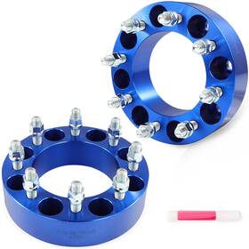 12432510 Luxfineparts 2 Pcs 14x1.5 Inch Wheel Adapters For Ford F250 Super Duty 2003-2023 8x170 To 8x6.5 12432510 Luxfineparts 2 Pcs 14x1.5 Inch Wheel Adapters For Ford F250 Super Duty 2003-2023 8x170 To 8x6.5