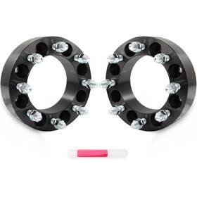 12432522 Luxfineparts 2pcs 14x1.5 2 Inch Wheel Spacers 8x6.5 For Chevrolet Silverado 2500 Hd C/k 3500
