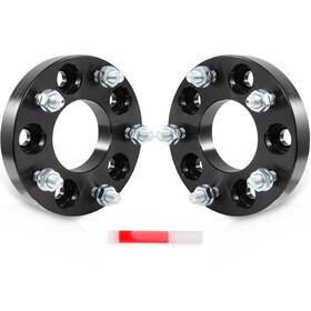 12432527 Luxfineparts 2x 5x4.75 1 Inch Wheel Adapters To 5x5 Fits 1982-02 Chevy S10 Pontiac Firebird 6.2l