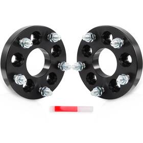 12432532 Luxfineparts 2pcs 12x1.5 5x110 Wheel Adapters To 5x127 For 2004-2012 Chevy Malibu 1 Inch / 25mm