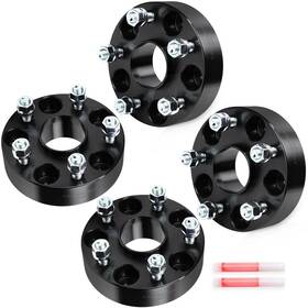 12432535 Luxfineparts 4 Pcs 5x4.5 1.5 Inch Hub Centric Wheel Spacers For Toyota Tacoma Rav4 Sienna Venza