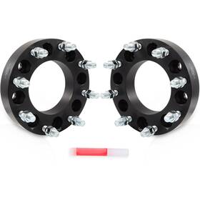 12432536 Luxfineparts 2 Pcs 1.5 Inch 8x6.5 Conversion Wheel Adapters To 8x180 For Gmc K3500 1988-1998