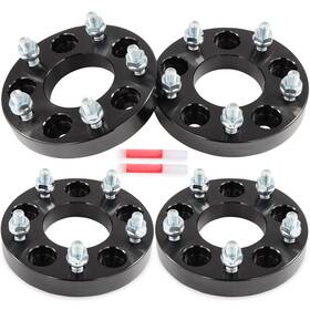 12432552 Luxfineparts 4x12x1.5 1 Inch Wheel Adapters 5x4.75 For 1984-2019 Chevrolet Corvette To 5x5 6.2l