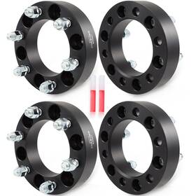 12432564 Luxfineparts 4 Pcs 14x1.5 1.5 Inch Wheel Spacers 6x5.5 For 1999-2023 Chevrolet Silverado 1500 12432564 Luxfineparts 4 Pcs 14x1.5 1.5 Inch Wheel Spacers 6x5.5 For 1999-2023 Chevrolet Silverado 1500