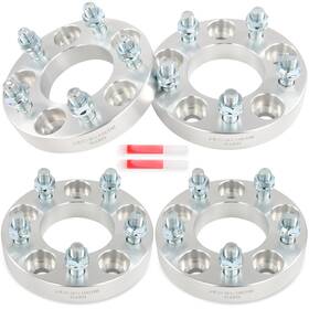 12432568 Luxfineparts 4 Pcs 1/2 Inch X20 Wheel Spacers 5x4.5 1 For 1993-1998 Jeep Wrangler Grand Cherokee