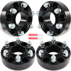 12432571 Luxfineparts 4 Pcs 6x114.3 1.5 Inch 6x4.5 Hubcentric Wheel Spacers For 2005-2024 Nissan Frontier