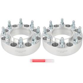 12967751 Luxfineparts 2pcs 8x180 2 Inch Front Hubcentric Wheel Spacers For 2011-2025 Gmc Sierra 2500 Hd
