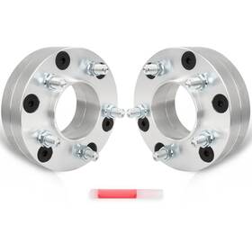 12967755 Luxfineparts 2 Pcs Hub Centric Wheel Adapters 6x135 Inch For Ford 6 Lug To Jeep 5 5x5