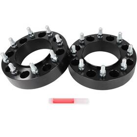 12967756 Luxfineparts 2x 8x200 Hub Centric Wheel Spacers Fit For 2005-2025 Ford F-350 Super Duty 2 Inch