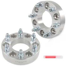 12967759 Luxfineparts 2 Pcs 6x135 Conversion Wheel Adapters To 6x5.5 1.5 Inch For Ford F-150 2004-2014