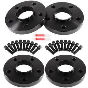 13023453 Luxfineparts 4pcs 14x1.5 Hub Centric Wheel Spacers 20mm Fit For Mercedes Benz C250 C280 5x112