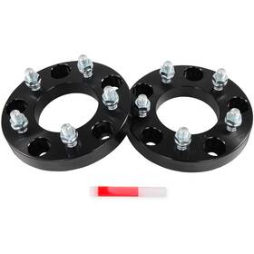 13023472 Luxfineparts 2 Pcs 1/2 Inch X20 Conversion Wheel Adapters To 5x5 For Dodge D150 1990-1993 1 5x5.5