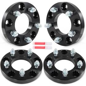 13023485 Luxfineparts 4x 1/2 Inch X20 Wheel Adapters 5x5.5 To 5x5 For Ford E-150 03-06 5x139.7 5x127 1