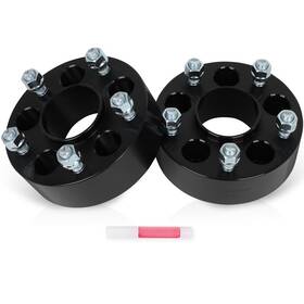 13361608 Luxfineparts 2 Pcs 5x4.5 Conversion Wheel Adapters To 5x5 For Ford Aerostar 1986-1997 Inch