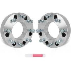 13361609 Luxfineparts 2pcs 6x5.5 2 Inch Conversion Wheel Adapters To 8x6.5 For Cadillac Escalade 1999-2025