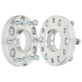 13361618 Luxfineparts 2x 6x5.5 1 Inch Hub Centric Wheel Spacers For Nissan Armada 04-2016 Titan 2004-2024