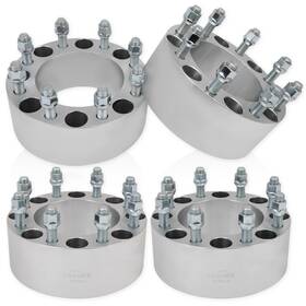 13361632 Luxfineparts 4 Pcs 14x1.5 Wheel Spacers 3 Inch 8x170 For 2003-2025 Ford F-250 F-350 Super Duty
