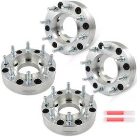 13361657 Luxfineparts 4 Pcs 6x135 2 Inch Hubcentric Wheel Spacers To 8x170 For Ford Lobo 2015-2024