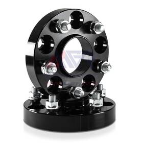 5120466925b-blk-mg Maggie Racing No.1 2pc 5x120 Wheel Spacers Inch Black Hubcentric For Camaro Corvette C8 Cts Ats