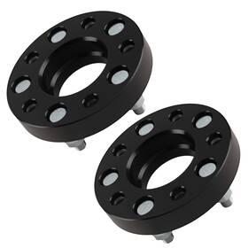 6lov1i Maxpeedingrods 25.4mm T6 Wheel Spacers For Ford Bronco Edge 5x4.5 70.5mm Hub Centric 2pc