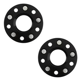 8i7acv Maxpeedingrods 2pcs 1 Inch T6 Wheel Spacers For Ford Mustang Explorer 5x4.5 70.5mm Hub Centric 2pc