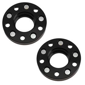 Et1u3g Maxpeedingrods 2pcs 1 Inch T6 Wheel Spacers For Ford Mustang Explorer 5x4.5 70.5mm Hub Centric 2pc