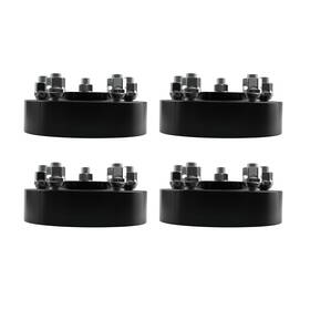 Pgf50w Maxpeedingrods 1.5 Inch Aluminum Wheel Spacers For Ford Mustang Edge Explorer 1964-2014 5x4.5 Hub