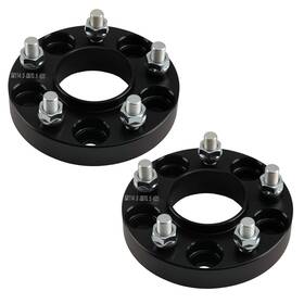 S5jt6d Maxpeedingrods 2pcs 1 Inch T6 Wheel Spacers For Ford Mustang Explorer 5x4.5 70.5mm Hub Centric 2pc