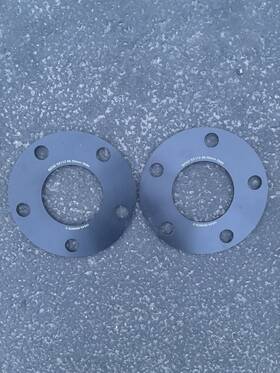 Hs-45665605-2 Mercedes-benz 5 Mm Black 5/112 Wheel Spacers 2