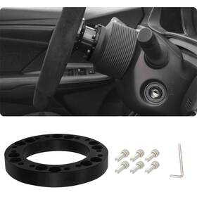 Middrivr Qp3069 Steering Wheel Hub Adapter Spacers Aluminium Alloy Black