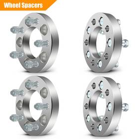9929245 Mirozo 4pc 1 Inch 25mm 5x4.75 12x1.5 For Chevrolet Blazer Gmc Jimmy 5lugs Wheel Spacers