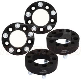 9929425 Mirozo 4pcs 1.5 Inch 5x4.5 5x114.3 Fits Jeep Cherokee Comanche Ford Explorer Wheel Spacers