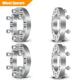 9929664 Mirozo 4 1 Inch 6x5.5 12x1.5 For Toyota 4runner Tacoma Gmc Canyon Wheel Spacers