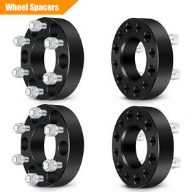 9929855 Mirozo 4 6x135 To 14x2 For 04-2014 Ford Expedition 03-2014 F-150 Wheel Spacers