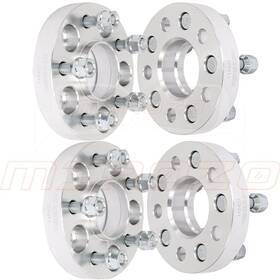 9930213 Mirozo 4pc 25mm 1 Inch 5x110 To 12x1.5 Stud For Chevy Cadillac Wheel Spacers