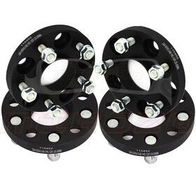 Mirozo 9930737 4pcs 5x4.5 12x1.25 20mm For Nissan 370z Gt-r Juke Stud Wheel Spacers